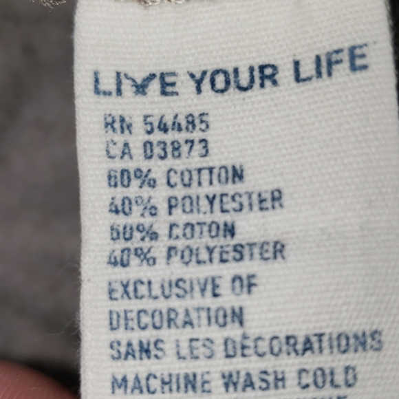 American Eagle hooded sweatshirt top - Picture 6 of 8